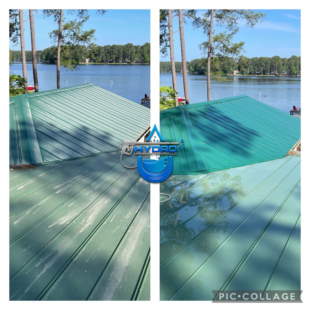 Roof Cleaning for Hydro Wash Exteriors LLC in Fayetteville, NC