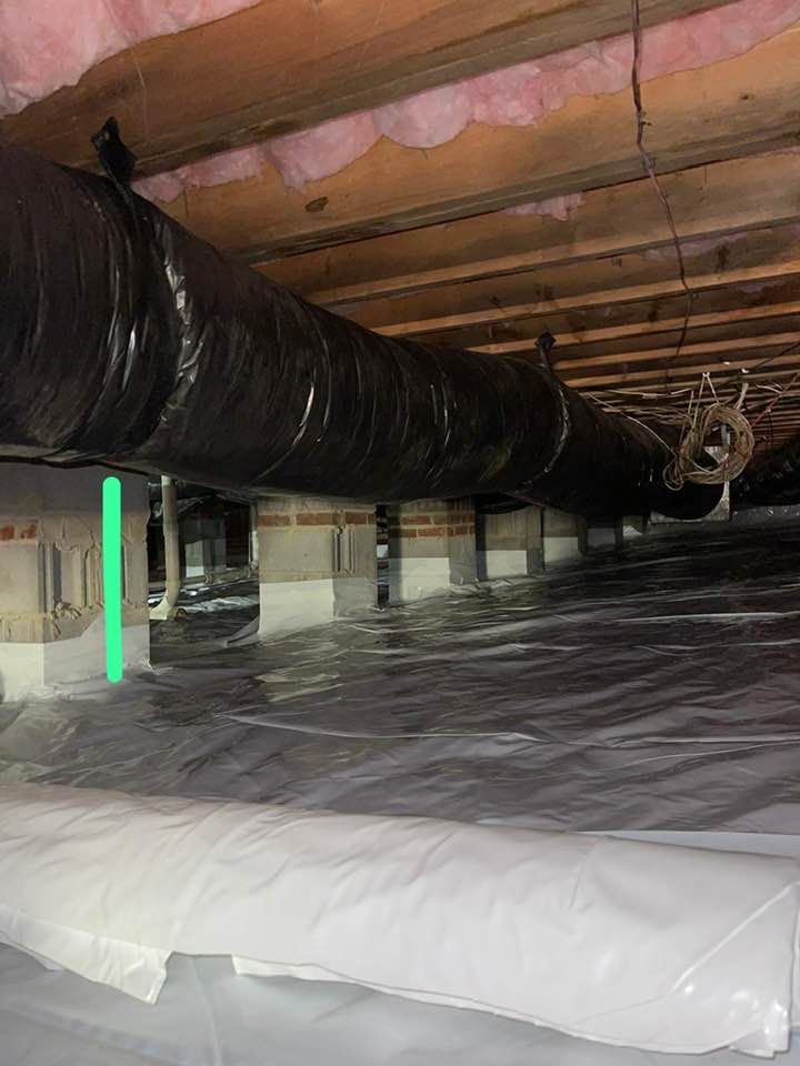 Sump Pump Install for Vazquez Crawlspace Services LLC in Durham, NC