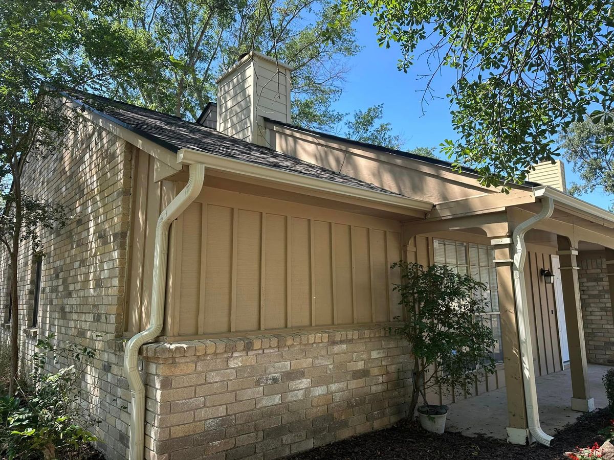 Gutter Installation for Premier Seamless Gutters in Houston, TX