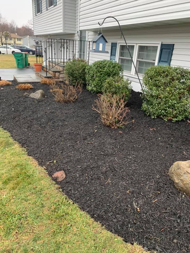 Mulch Installation for Quiet Acres Landscaping in Dutchess County, NY