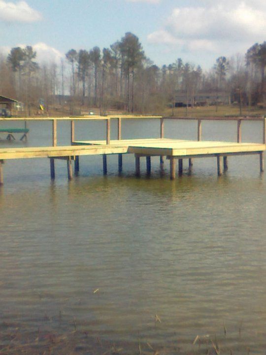 Dock & Boathouse Repair for H&H Pile Drivers and Construction in Centre, AL