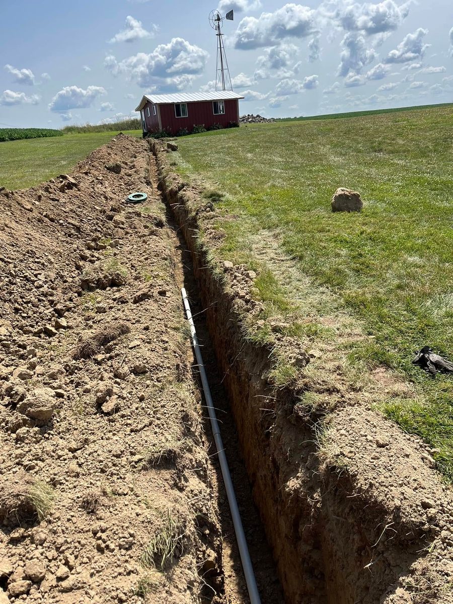 Drainage System Install & Repair for E&J Land Services in Marysville, OH