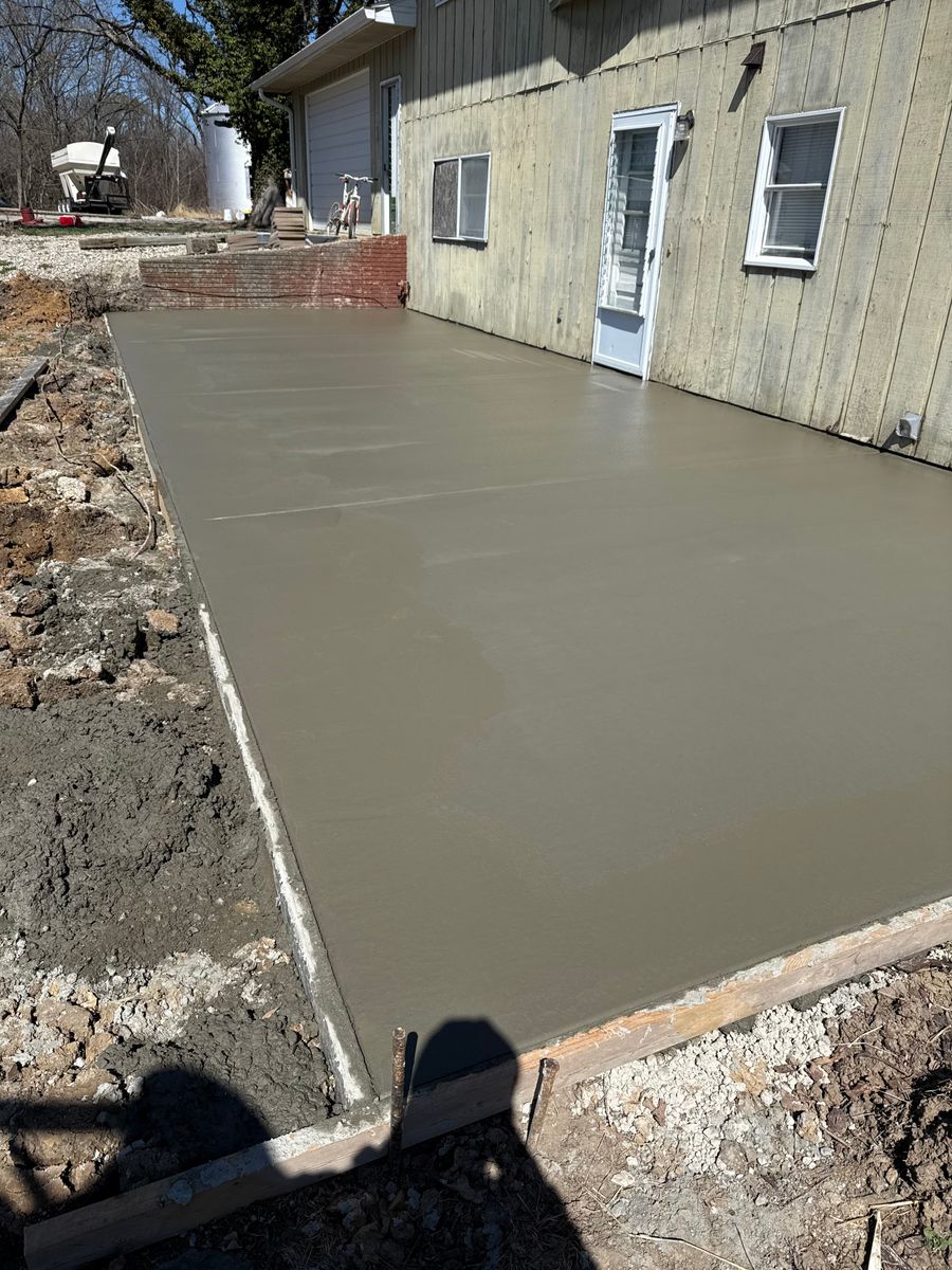 Concrete Slab Construction for Immaculate Concrete and Construction in Troy, IL