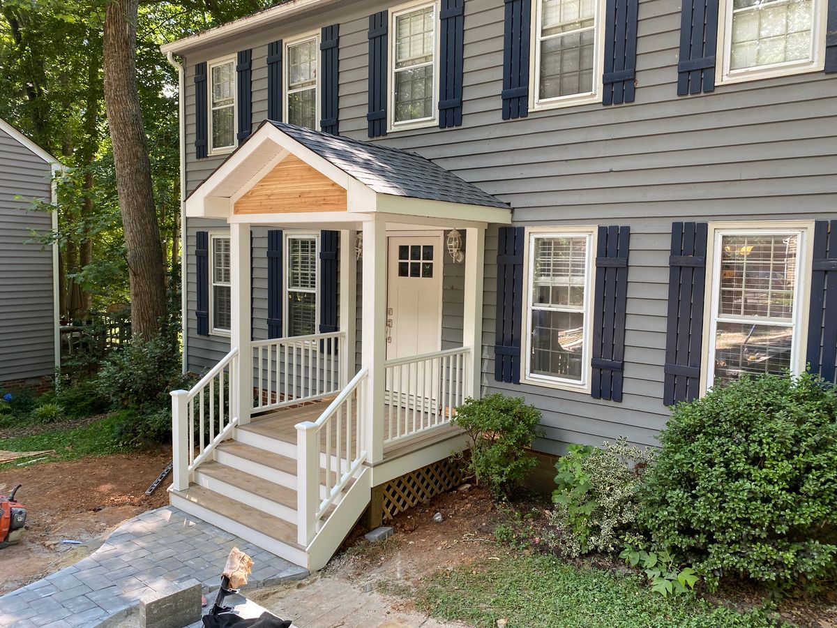 Front Porches for Lester Contracting LLC in Richmond, VA