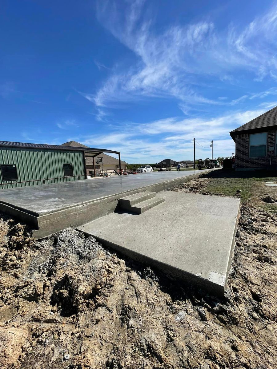 Patio Design & Installation for 3B Concrete Construction LLC in DFW, TX
