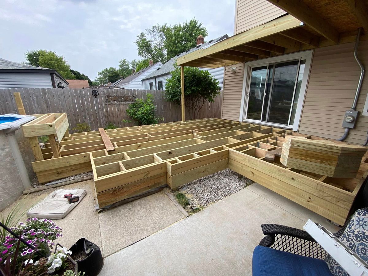 Deck Installations  for Precision Remodeling in Detroit, MI