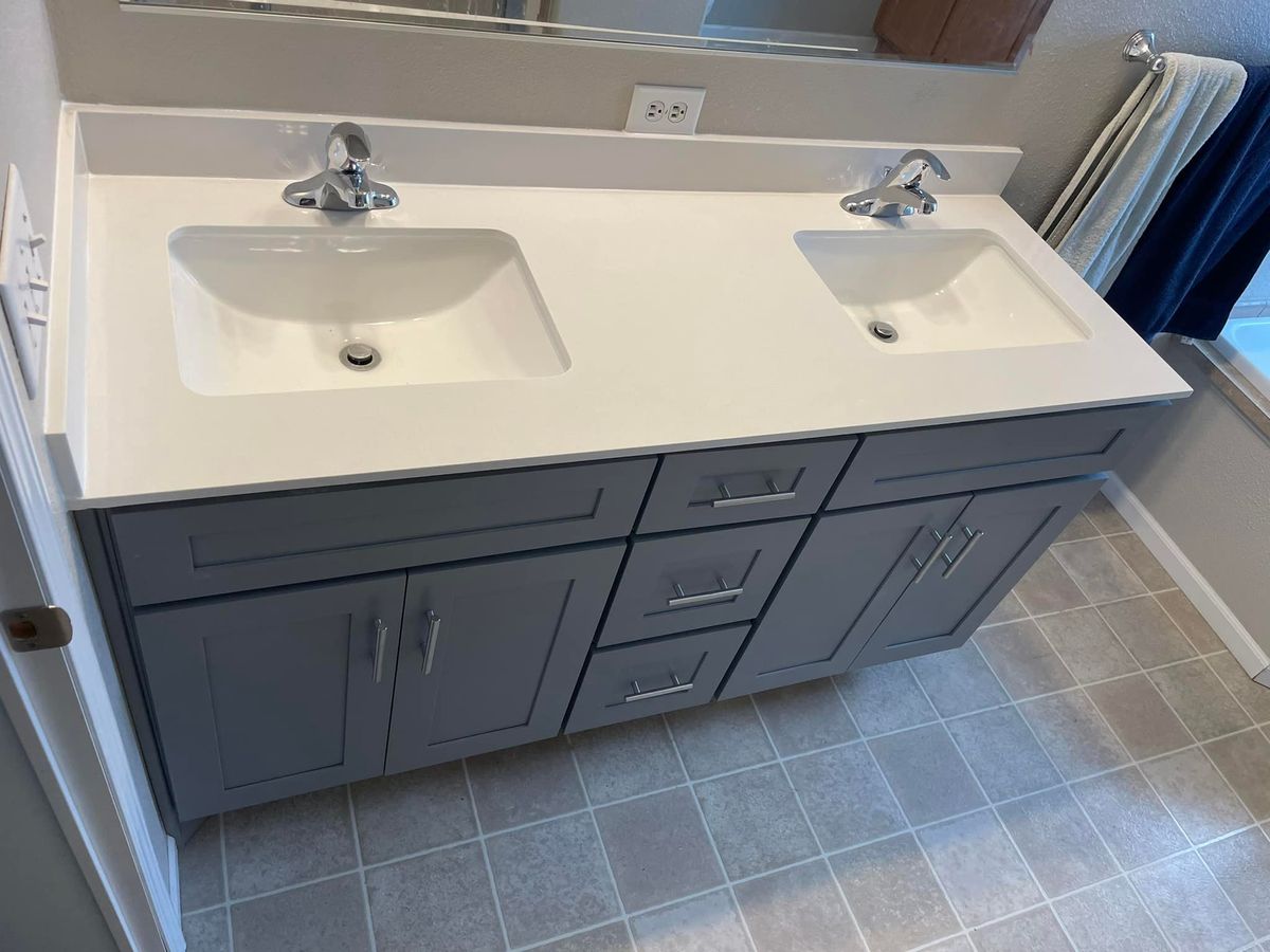 Vanities for AKP Construction in Elwood, UT