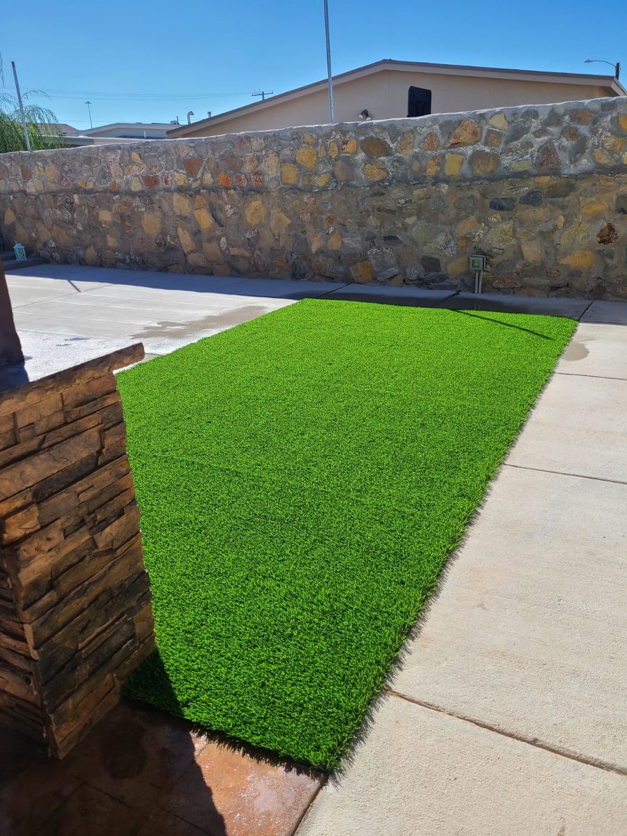 Turf Installation for ADM Landscaping & Irrigation LLC in El Paso,  TX