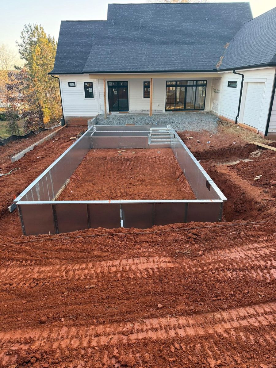 Custom Pool Design for ZRS Pools and Construction in Granite Falls, NC