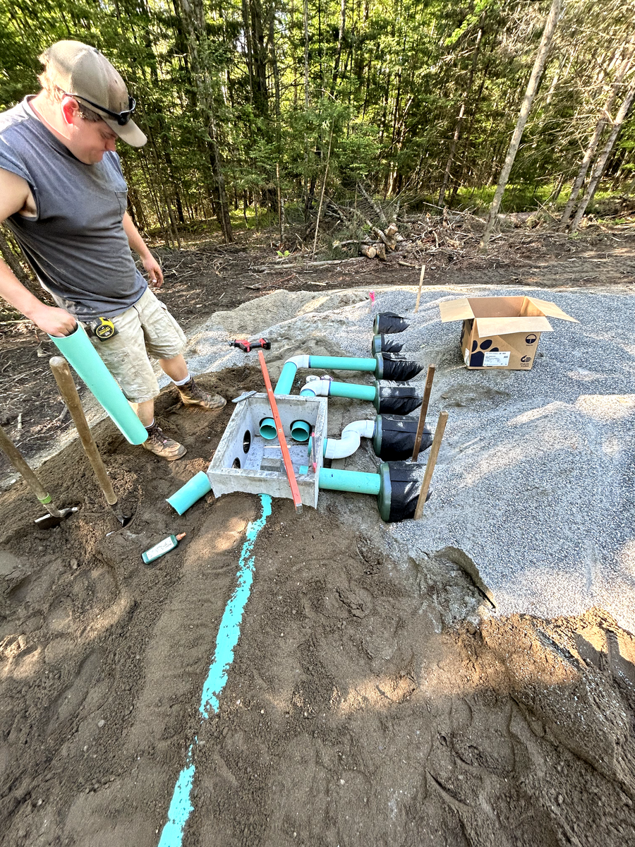 Sewer & Water & Power Lines for Andy Naylor Excavation in Johnson, VT