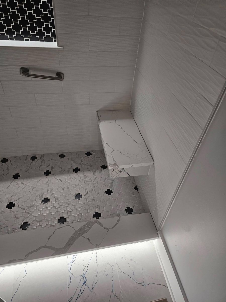 Bathroom Renovation for DL Construction & Flooring in Morehead City, NC