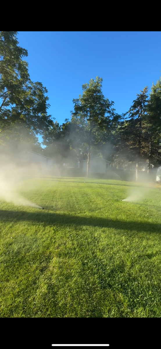 Sprinkler systems for NXT LVL Excavating in New London, MN