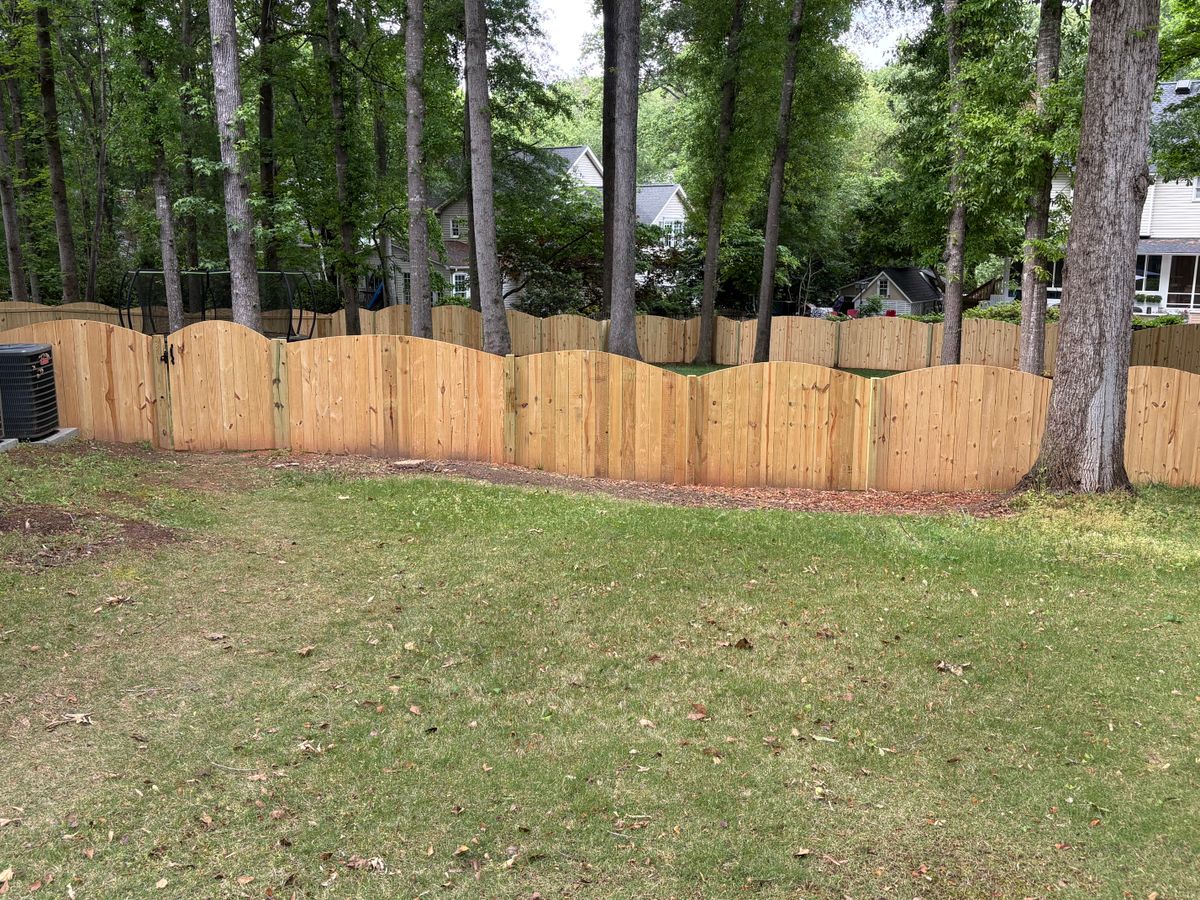 Fence Installation for Palmetto Fence in Greenville, SC