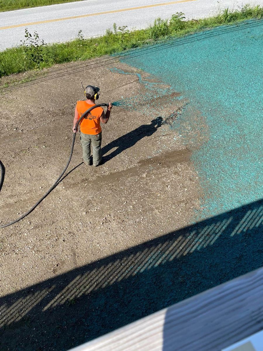  Hydroseeding for Levi Allen Lawn Care in Rutland County, VT