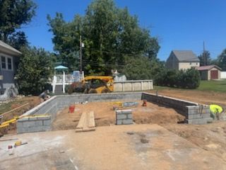 Concrete Foundations for Rowan Enterprise in Pottstown, PA