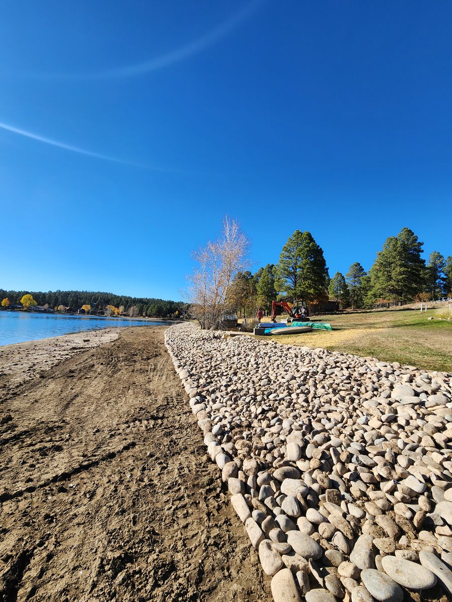 Site Preparation for Markham Septic & Excavation in Pagosa Springs, CO