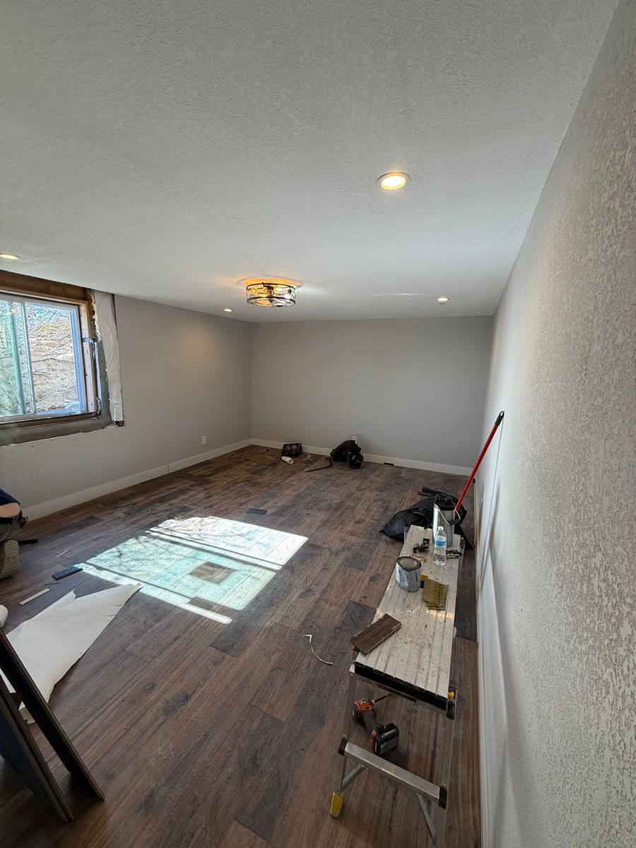 Basement Finishing for Arnett Front Range Construction in Elizabeth, CO