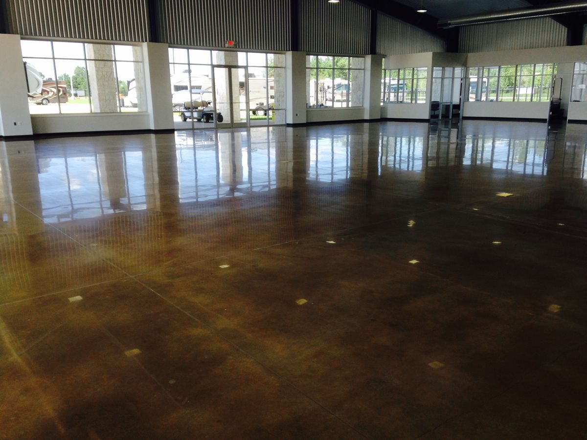 Concrete Resurfacing for Texas Curb N Borders in Houston, TX