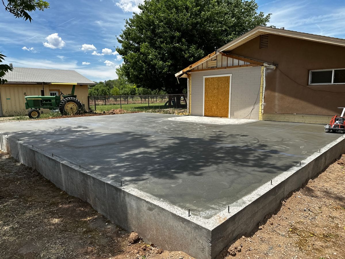 Foundation Installation for American Concrete Placement in Camp Verde, AZ