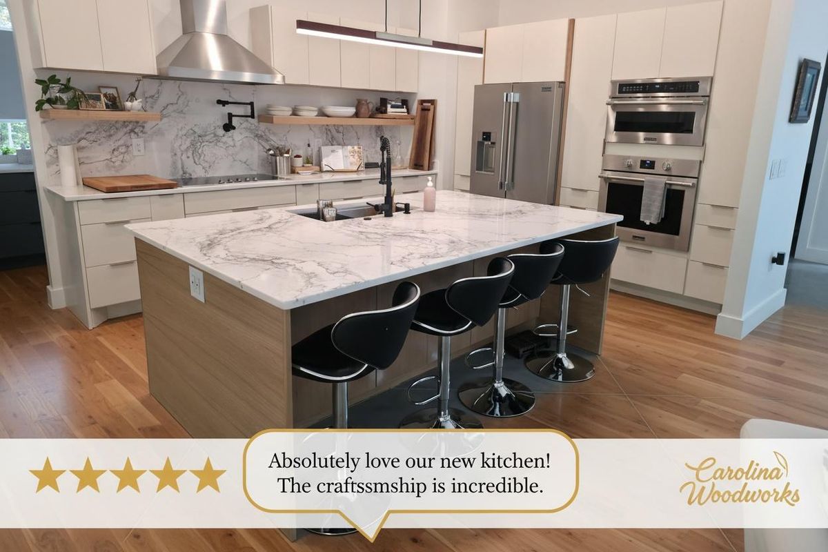 Kitchen Cabinets for Carolina Woodworks in Lyman, SC