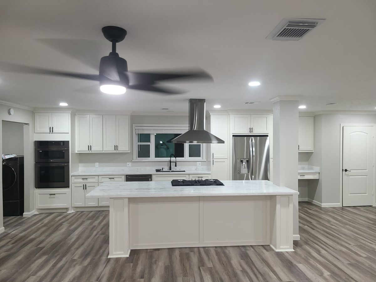 Kitchen Renovation for SRZ Construction in Houston, TX