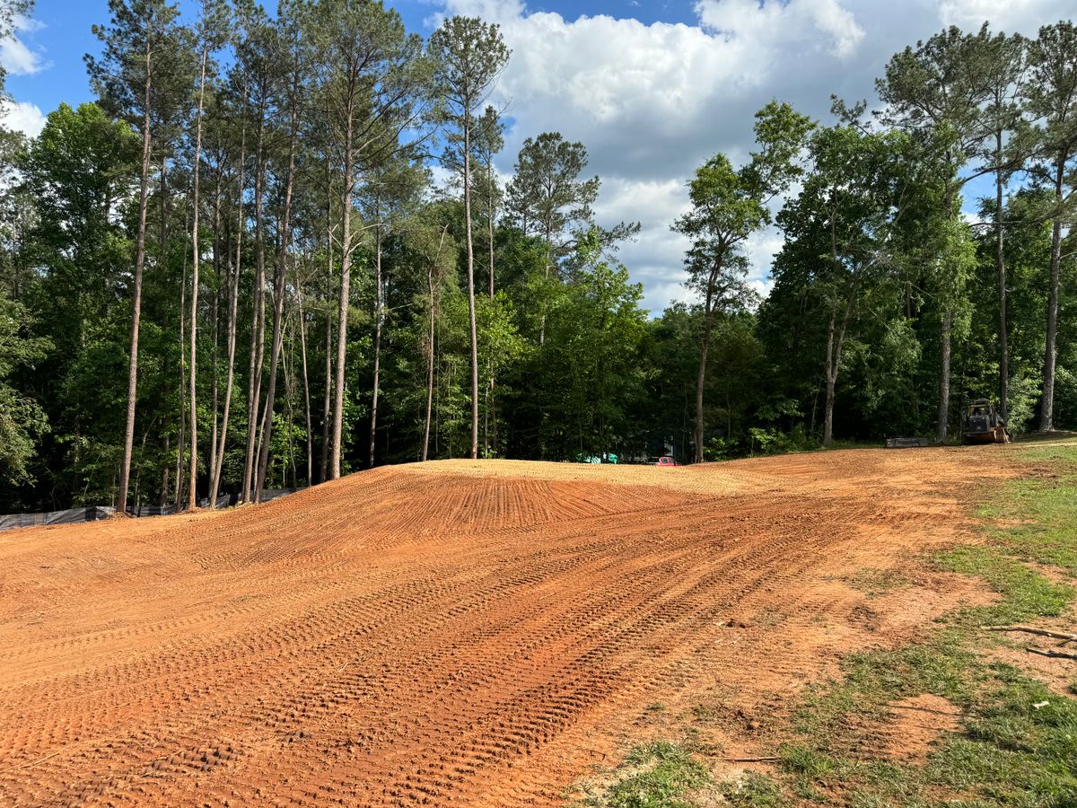 Grading for KLNAX Enterprises in Newton County, GA