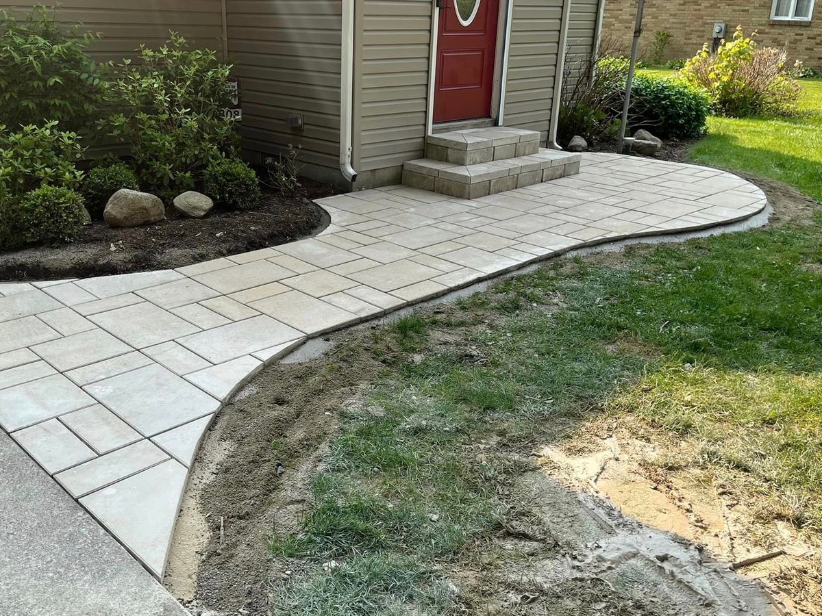 Porch remake for A & A Lawn Care and OutDoor Services in Girard, PA