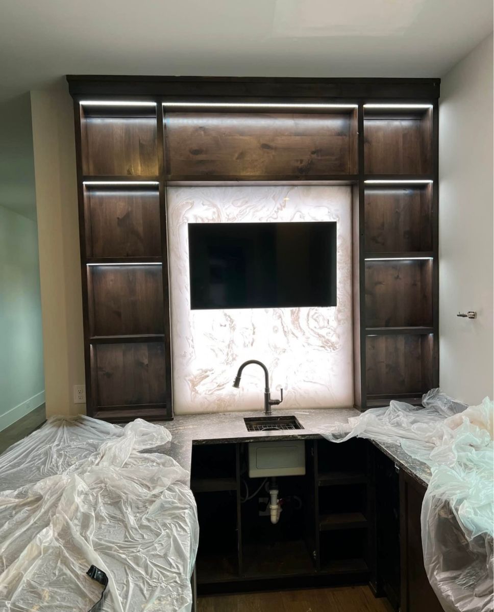 TV mounting for Light It Up AV and Turf in Keller, TX