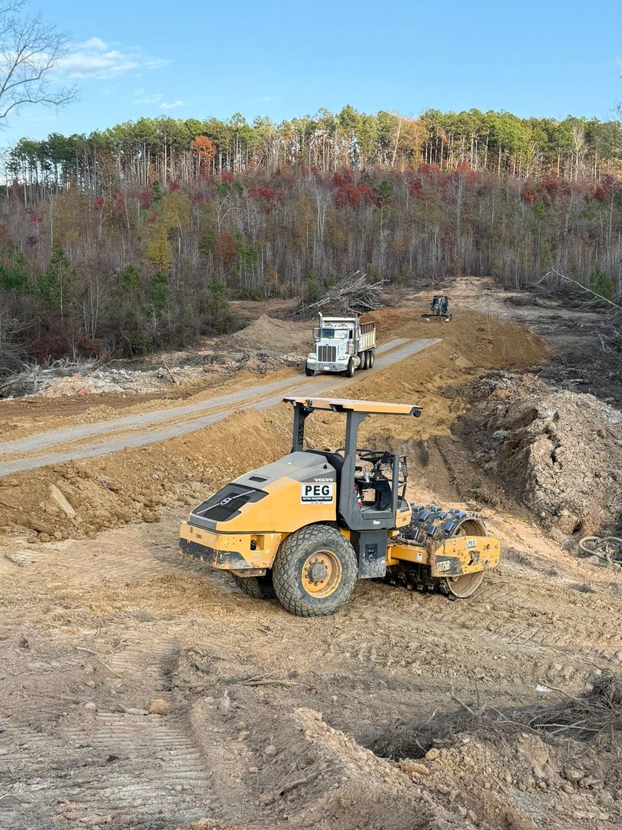 Site Preparation for DC Construction Company LLC in Clanton, AL