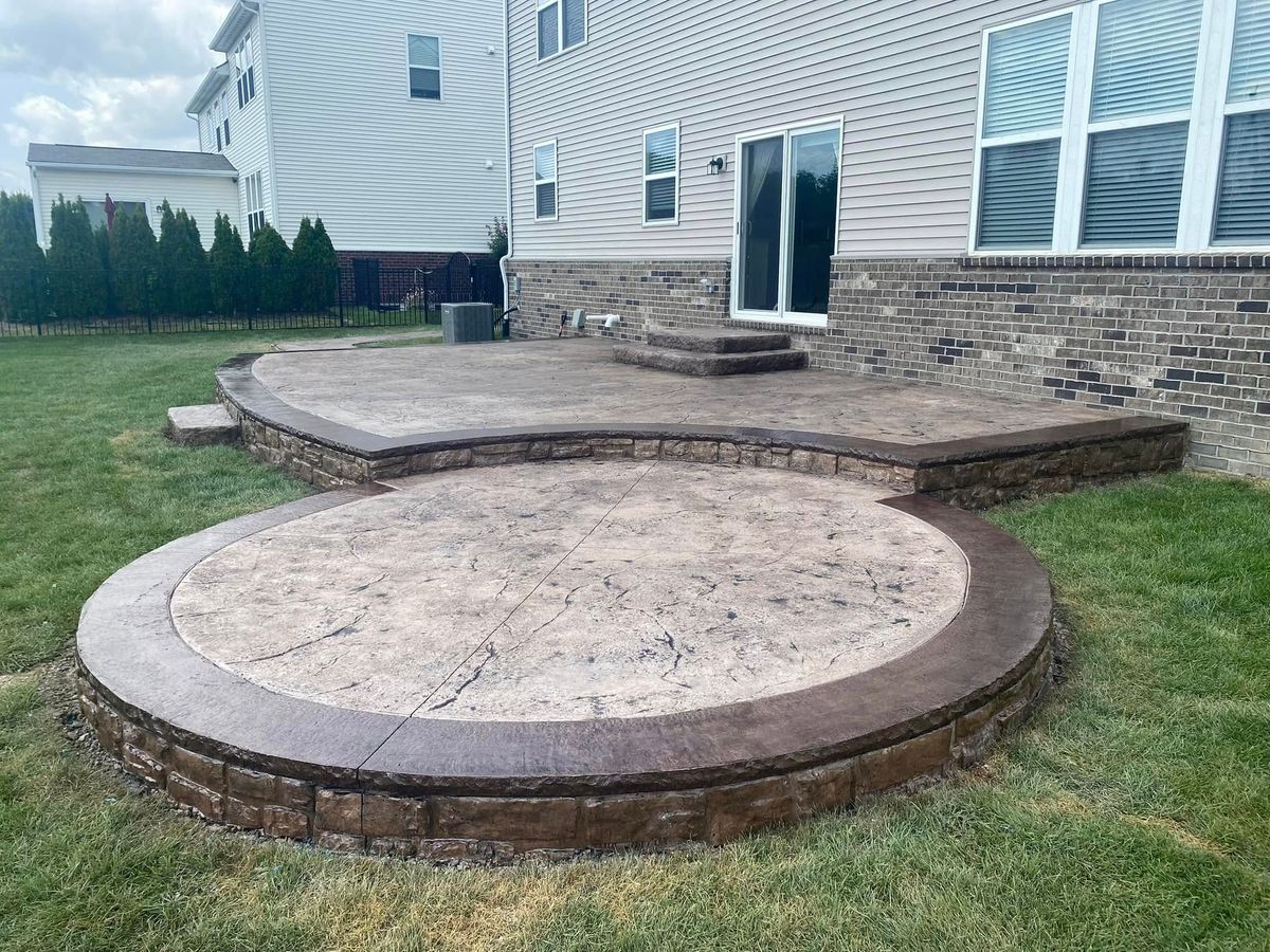 Patio Design & Installation for Deerbrook Construction in Pontiac, MI