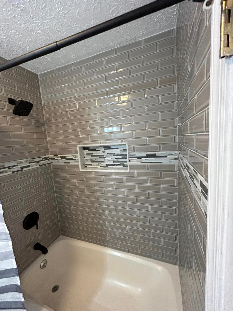 Bathroom Remodel for Polanco Brothers, LLC in Severn, MD