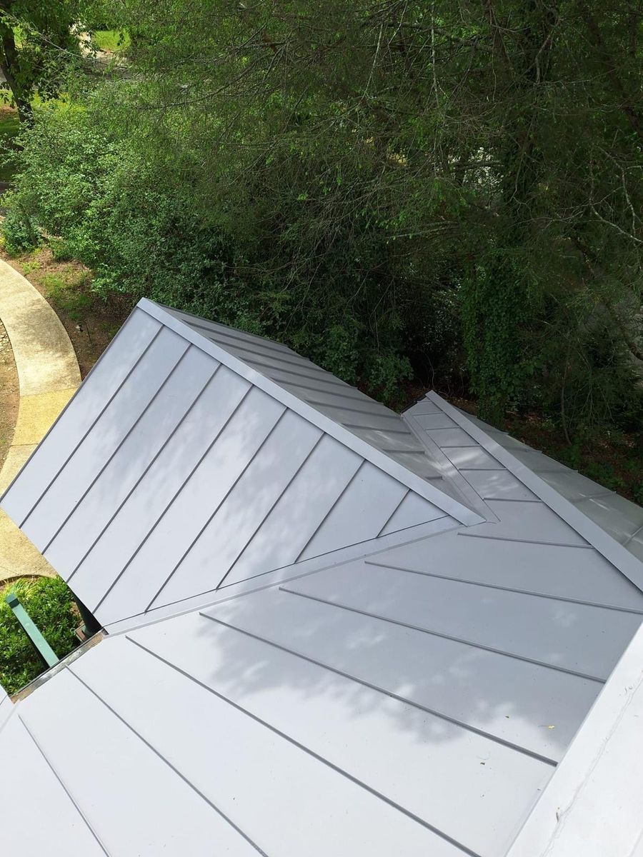 Metal Roofing for Unified Construction Services in Henderson County, NC