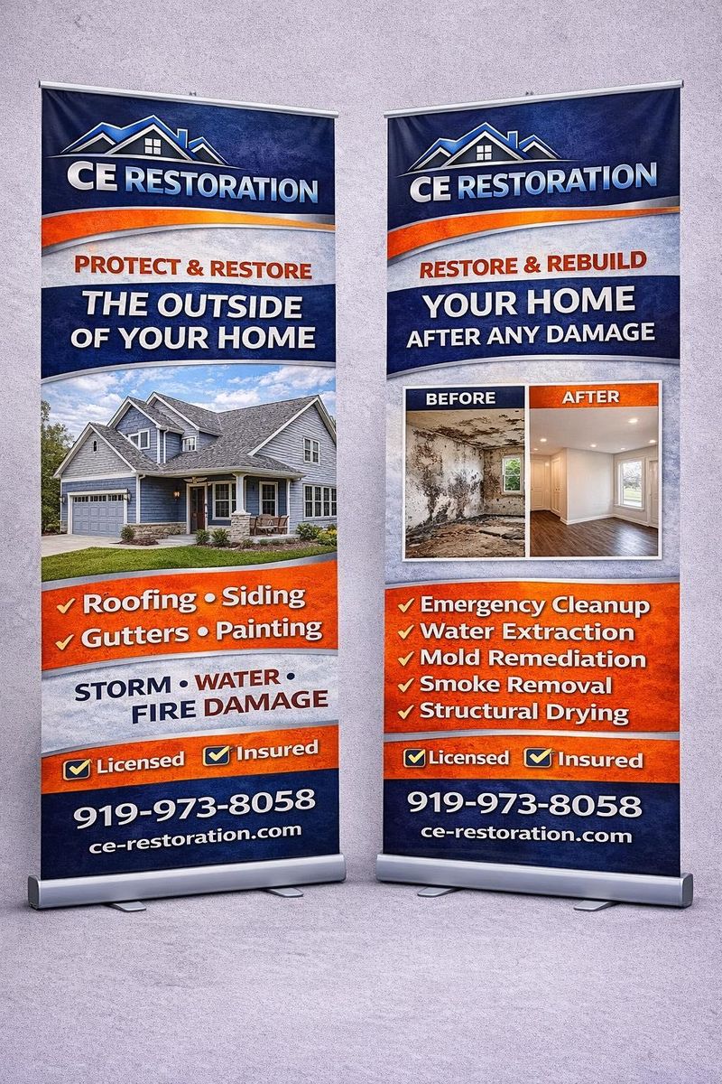 Weather Damage Restoration for CE Restoration in Durham, NC