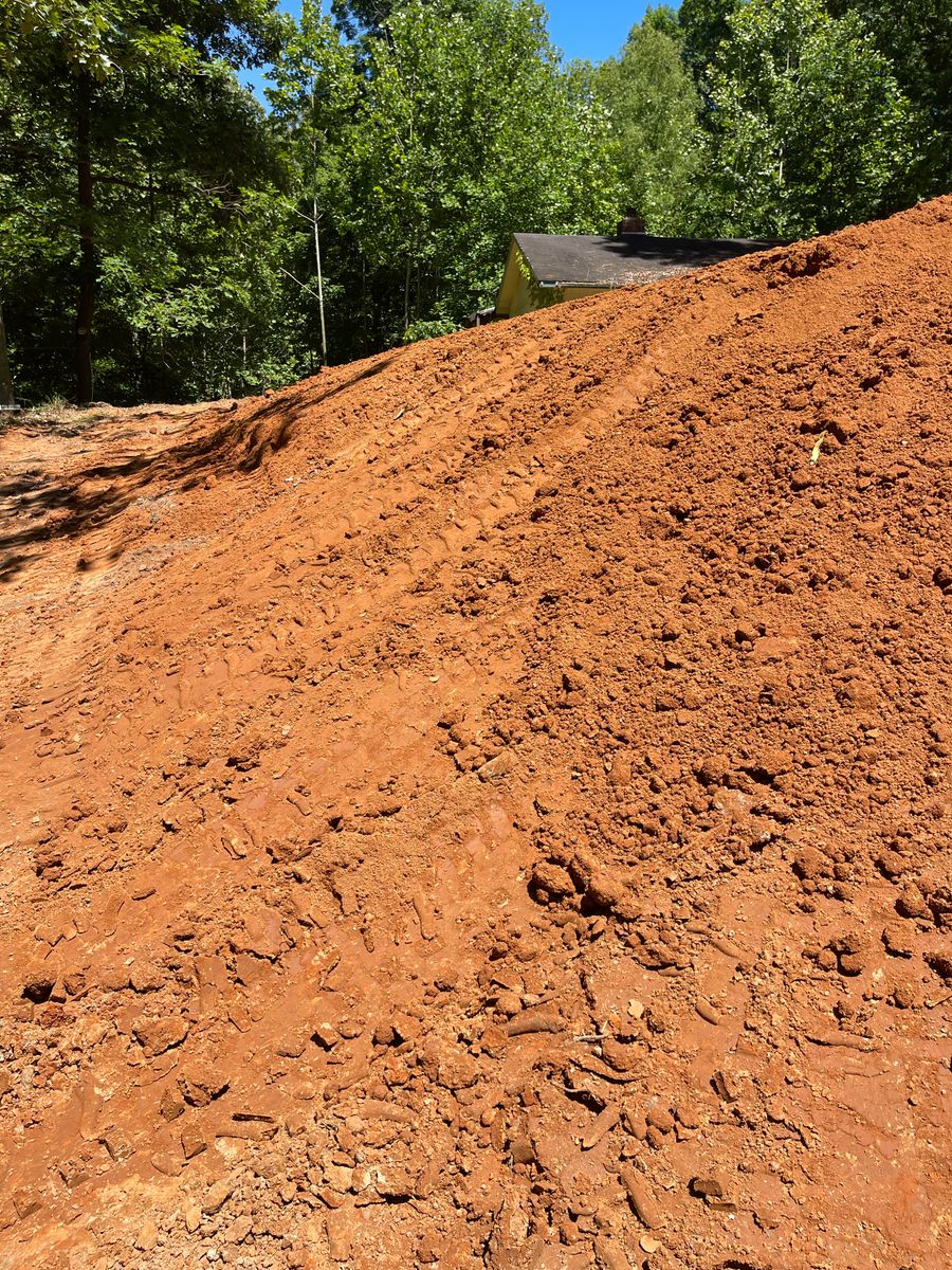Land Grading for Maness Trucking & Excavation in Lexington, TN