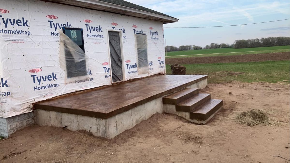 Stair Design & Installation for Kruse Concrete Construction  in Donnellson, IA