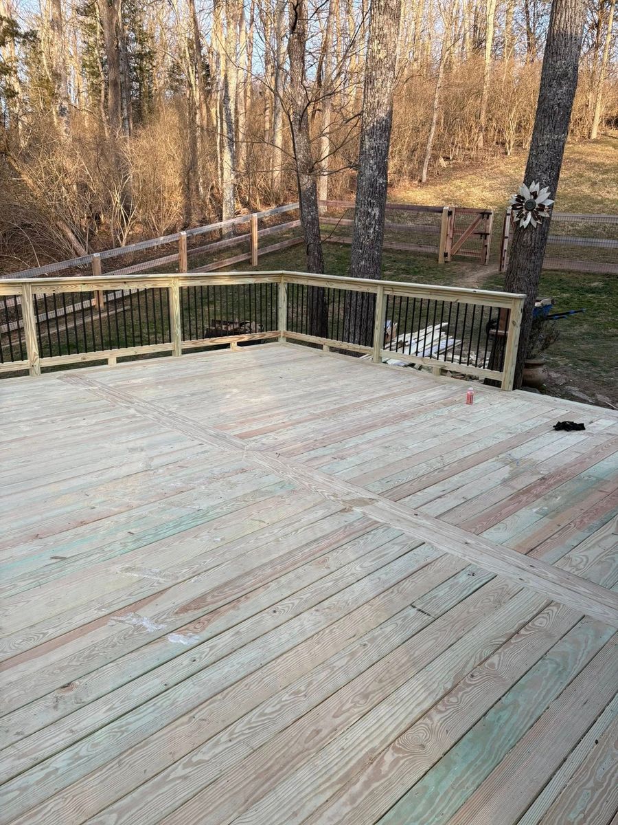 Deck & Patio Installation for Oasis Contracting in New Richmond, OH