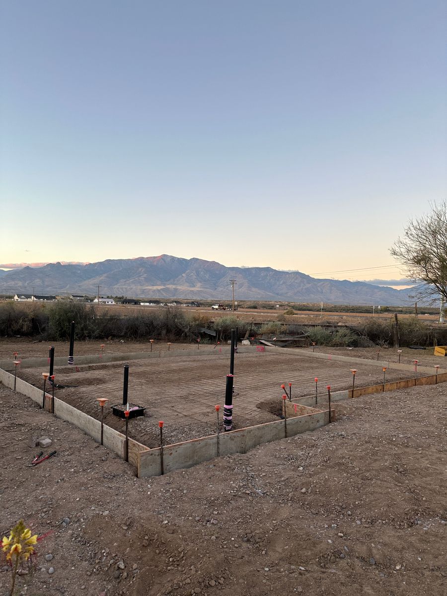 Foundation Installation for American Concrete Placement in Camp Verde, AZ