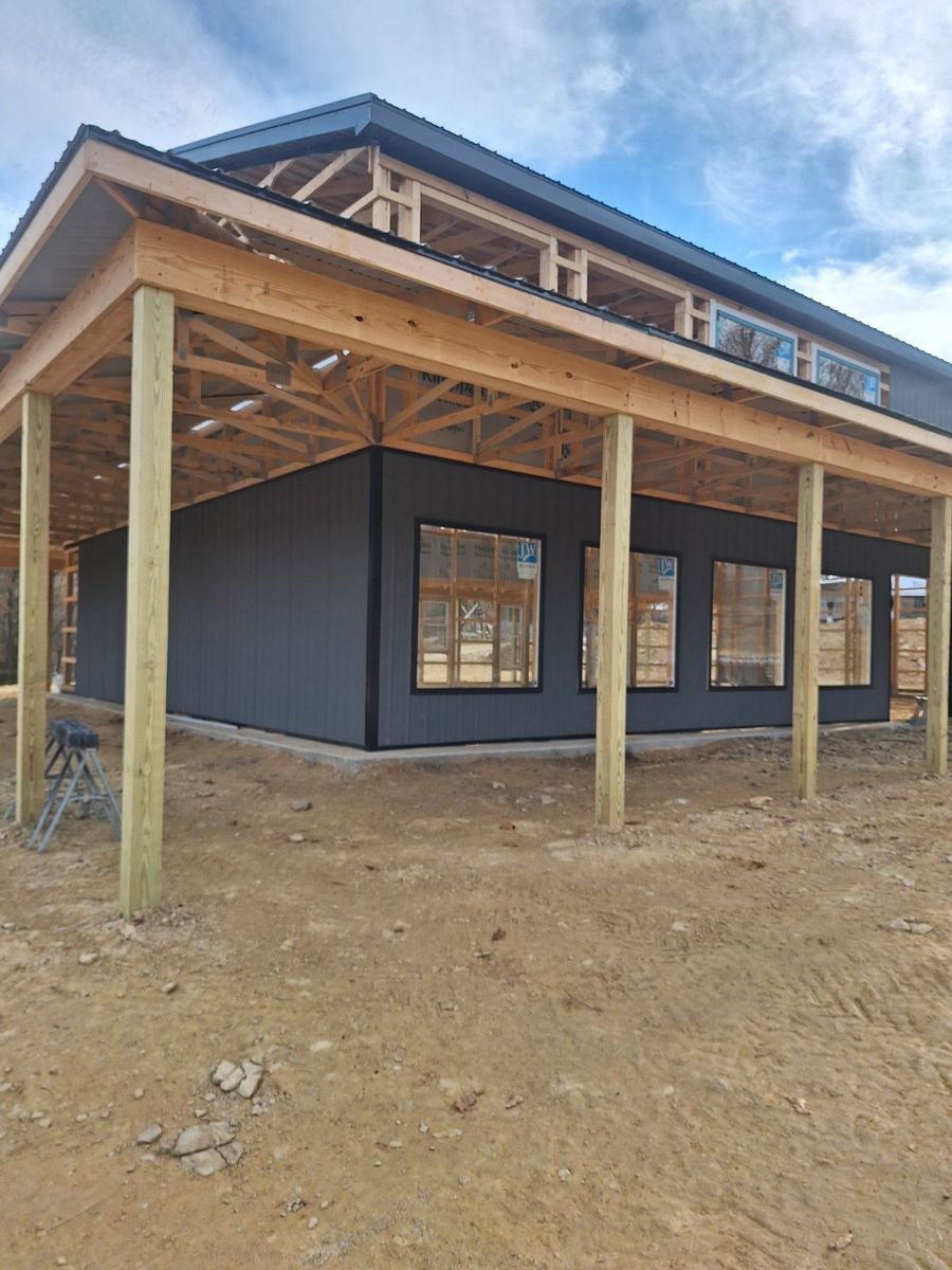 Barndominium Construction for Minich Contracting LLC in Marion Center, PA