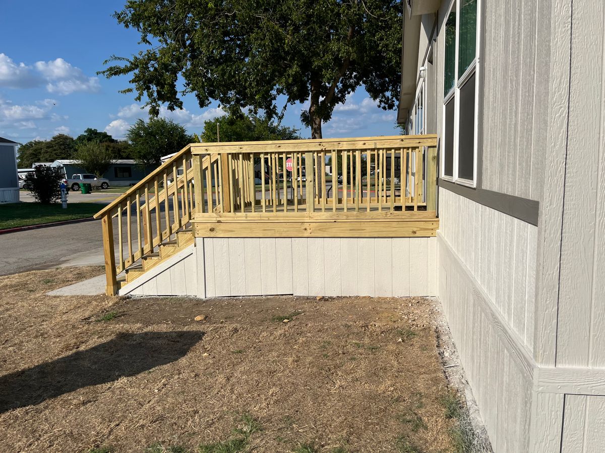 Decks & Porches for BAKER Carpentry in Joshua, TX