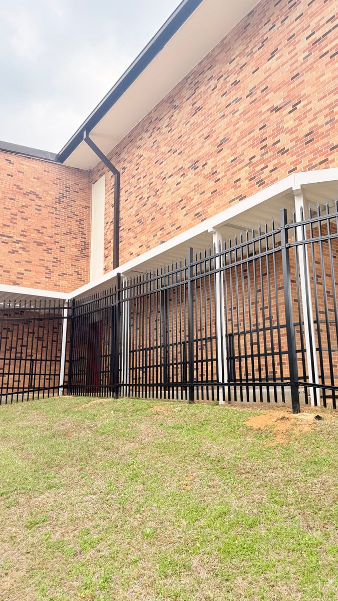 Decorative Fencing for Roberson Construction in Jackson, MS