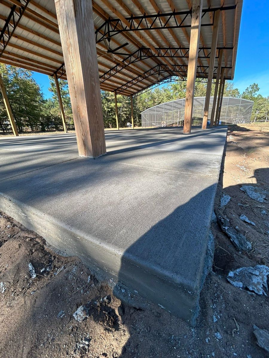Concrete Slab Construction for Big League Concrete and Grading in Batesburg-Leesville, SC