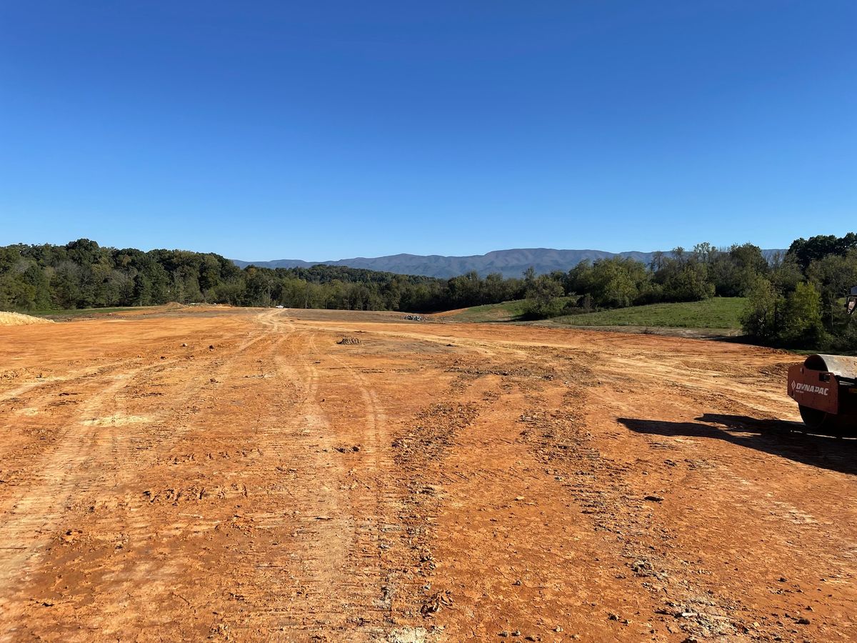 Site Preparation for All Phase Development in Johnson City, TN