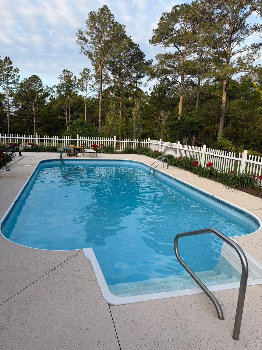 Custom Pool Design for Weeks Pool & Spa in Thomasville, GA