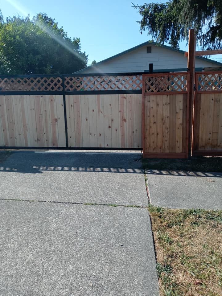 Fence Installation for Custom Gates Welding, LLC. in Auburn, WA