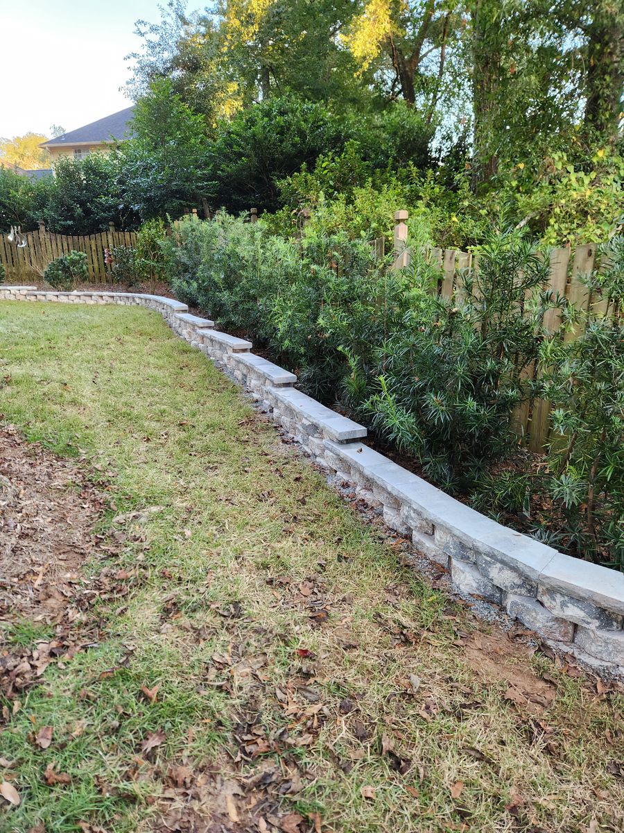 Retaining Wall Construction for Down & Dirty Lawn Svc  in Tallahassee, FL