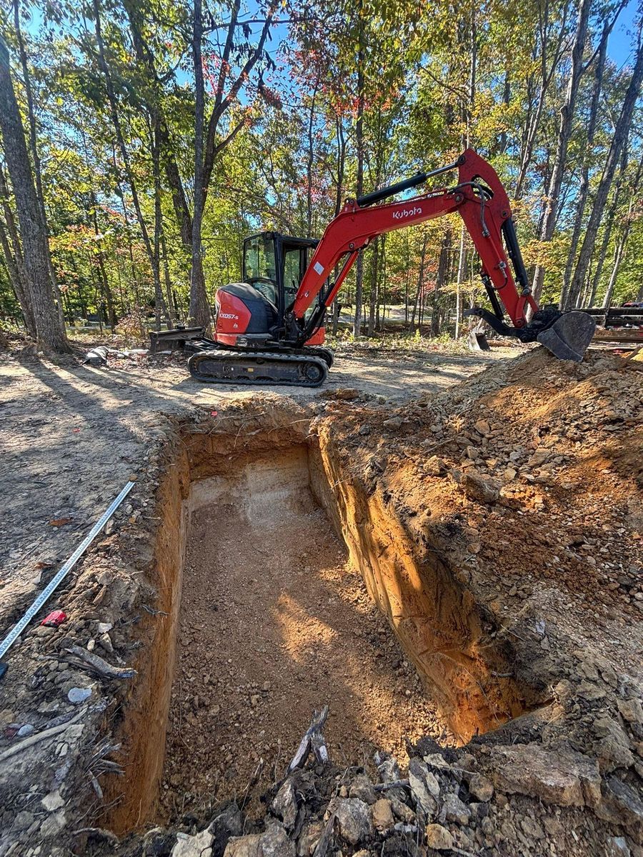 Land Clearing for TD Dirtworks in Tracy City, TN