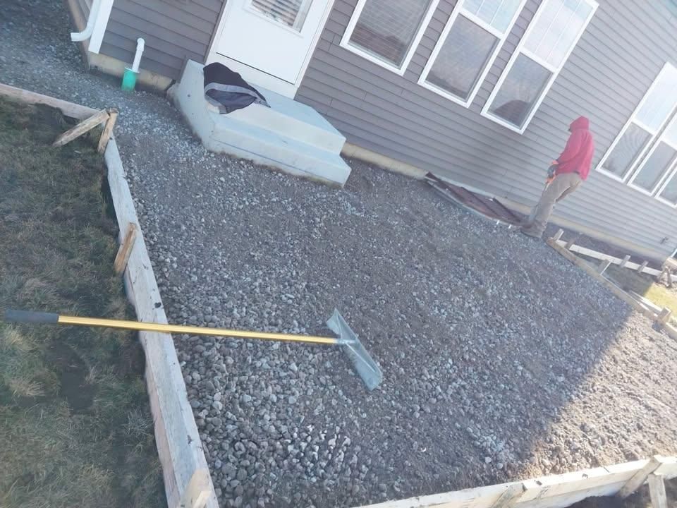 Patio Design & Installation for Luna Dynasty Concrete in Chicago, IL