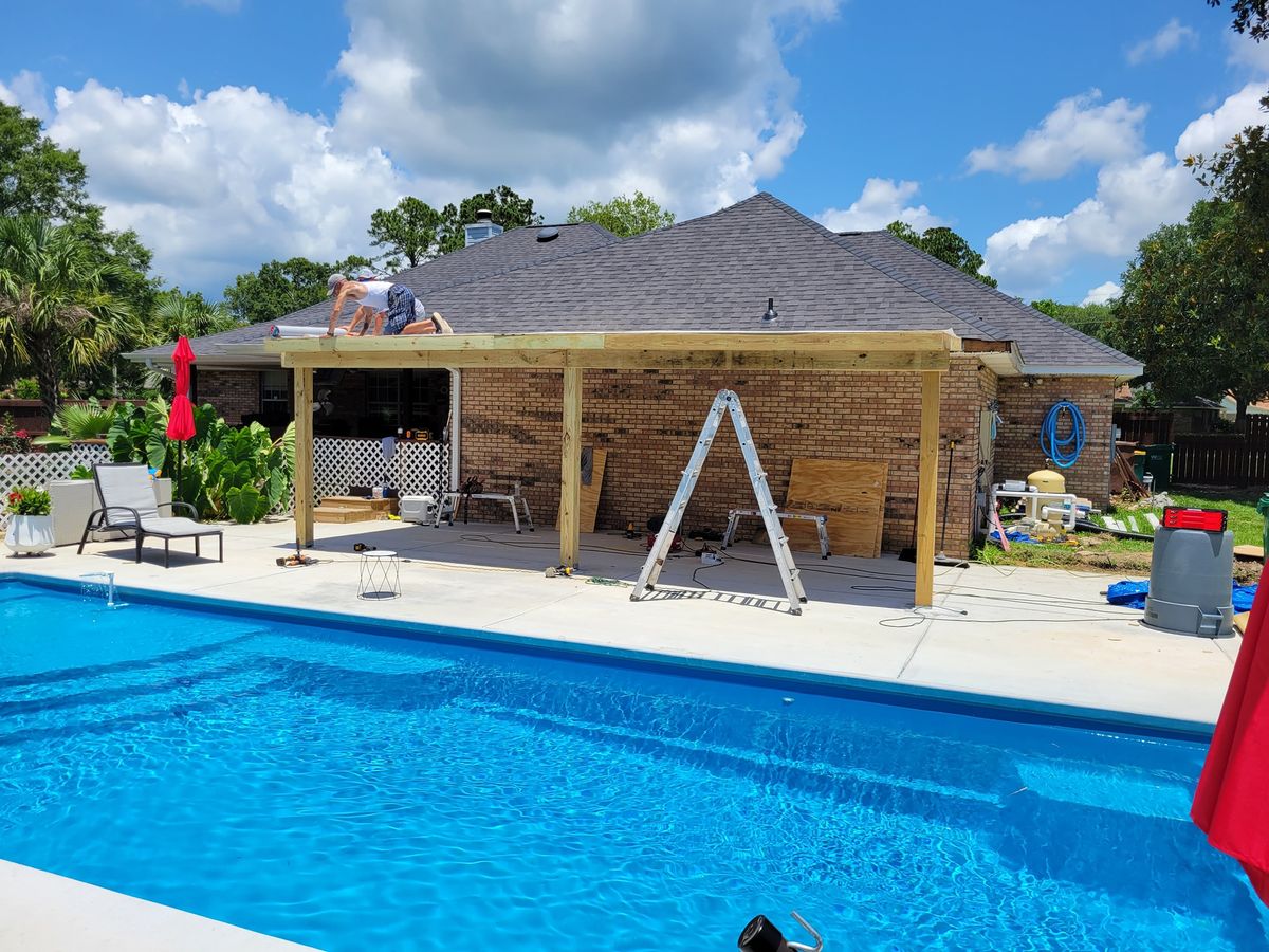 Deck & Patio Installation for Baker's Home Services in Vancleave, Mississippi