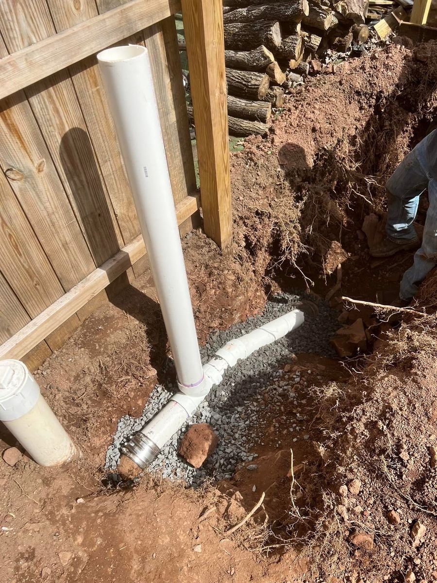 Excavating & Sewer/Water Install for Doxa Construction Inc. in Royersford, PA