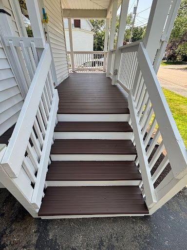Deck Staining and Refinishing for Unlimited Softwash in Bellingham, MA
